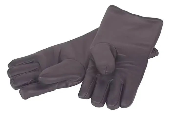 braune Handschuhe