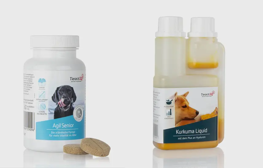 Zwei Tierarzt24 Pharma-Produkte