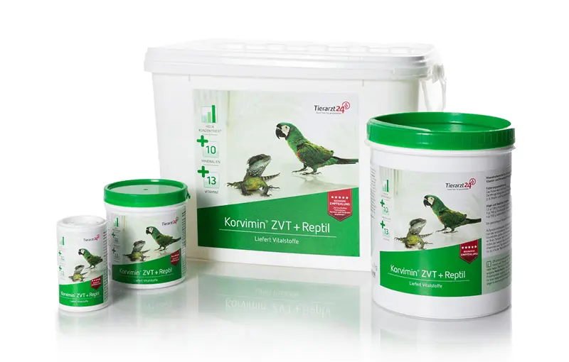 Verpackung Tierarzt24 Korvimin ZVT Reptil