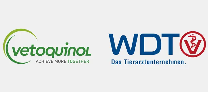 Logos von Vetoquinol und WDT