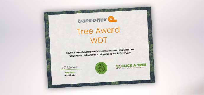 Tree Certificate Trans O Flex WDT