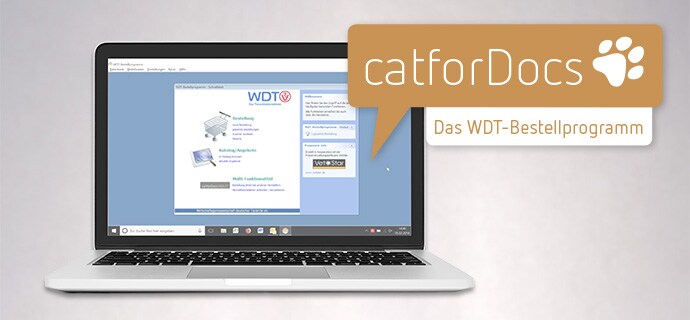 WDT-Bestellprogramm „catforDocs“ 2024